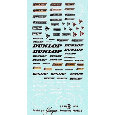 Décalcomanies INTERDECAL - Échelle 1/24 - Courses De Rue - Dimensions 176x60mm - Neuf